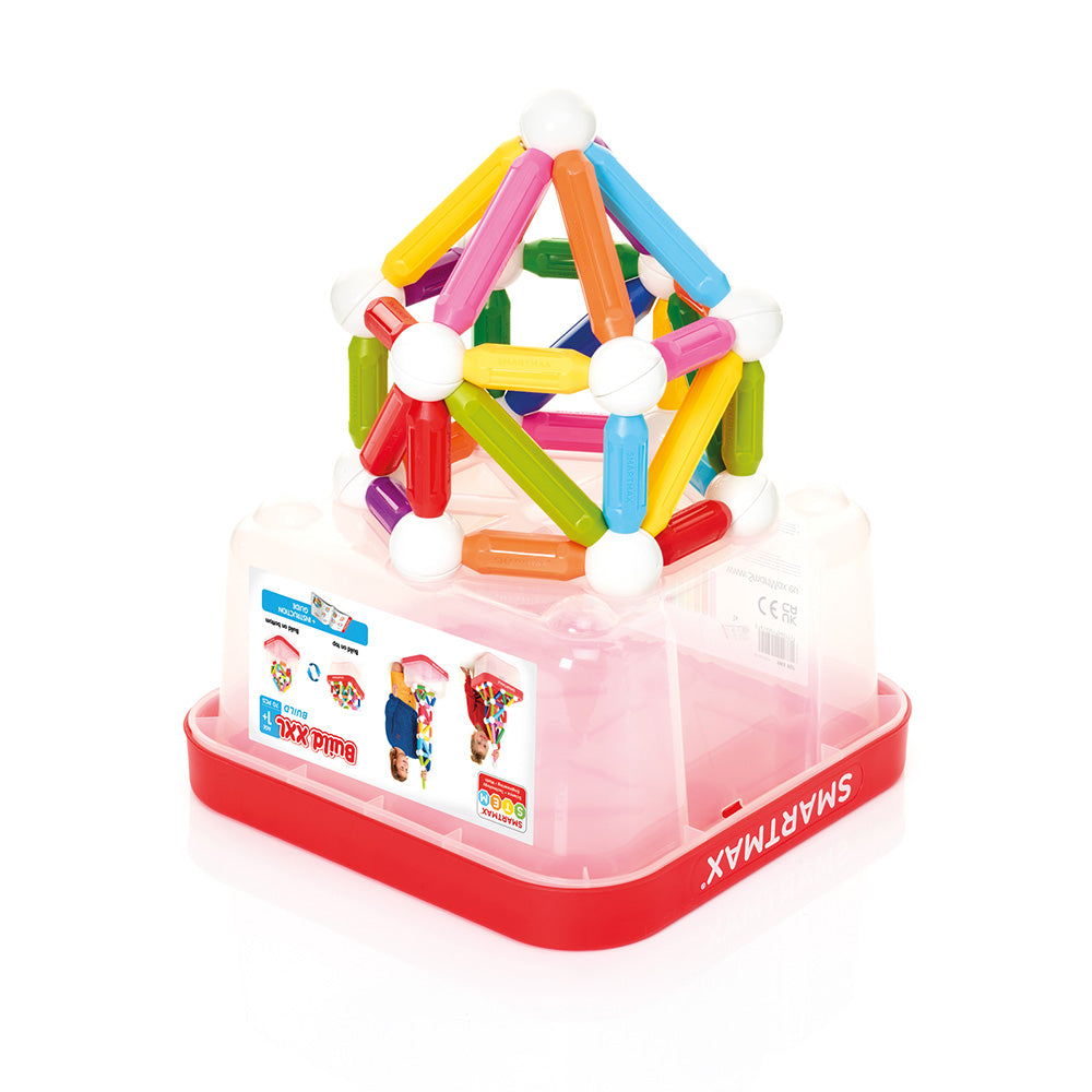 Smart Max mágneses játék, Build XXL, XXL Constructions, 70 db