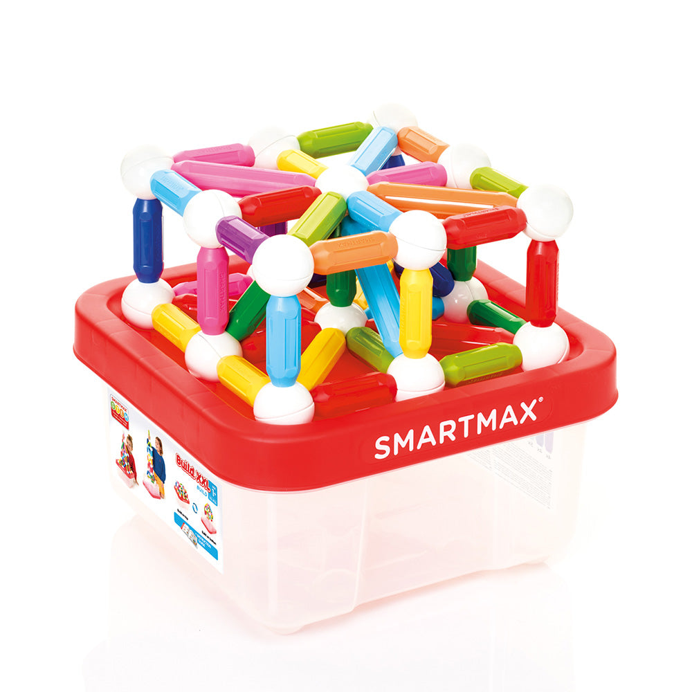 Smart Max mágneses játék, Build XXL, XXL Constructions, 70 db