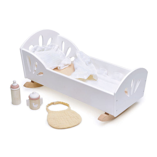 Imagine Leagan Lebada, din lemn premium - Sweet Swan Dolly Bed - TL8106