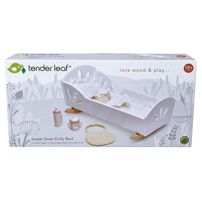 Imagine Leagan Lebada, din lemn premium - Sweet Swan Dolly Bed - TL8106