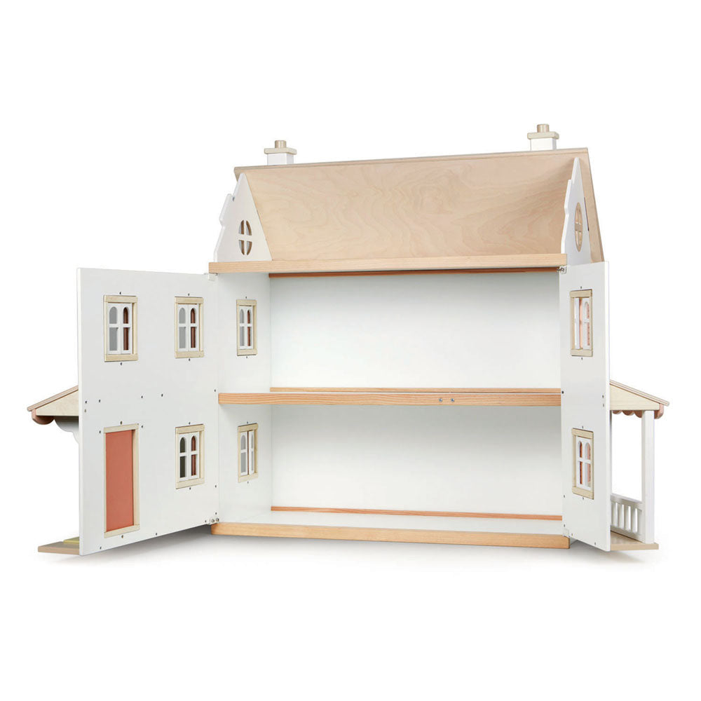 Imagine Casuta coloniala de papusi, din lemn premium Humming Bird House - TL8127
