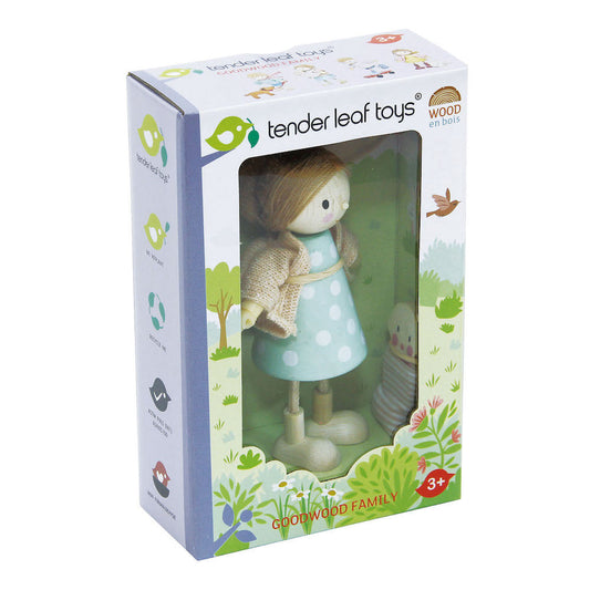 ImagineFigurina Doamna Goodwood cu bebelus in marsupiu - TL8144