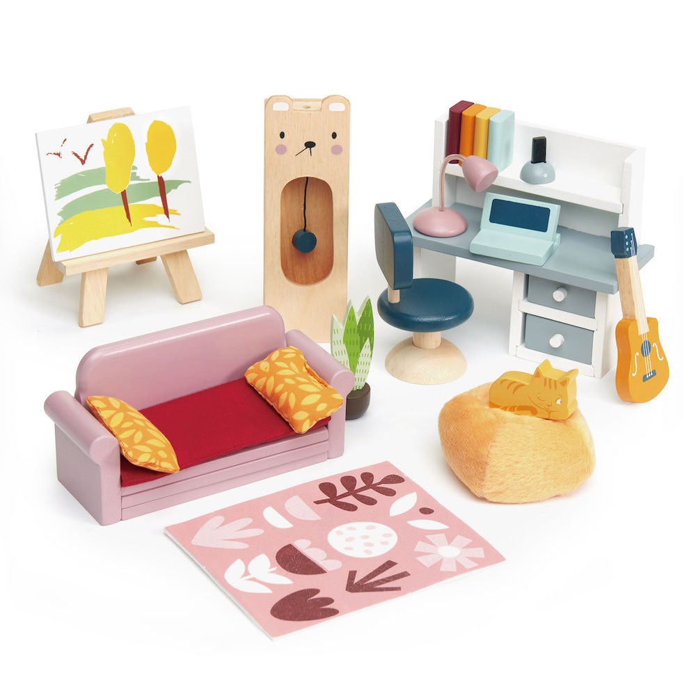 Imagine Set mobilier birou Doll House - 27 piese - TL8159