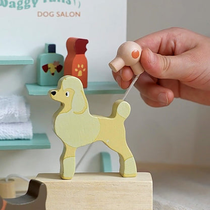 Salon catelusi, din lemn premium - Waggy Tails Dog Salon - TL8168