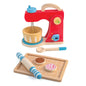 Imagine Mixer cu sunet, din lemn premium - Baker's Mixing Set - 7 piese - TL8222
