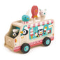 Imagine Furgoneta cu inghetata - Penguin's Gelato Van - 6 piese - TL8235