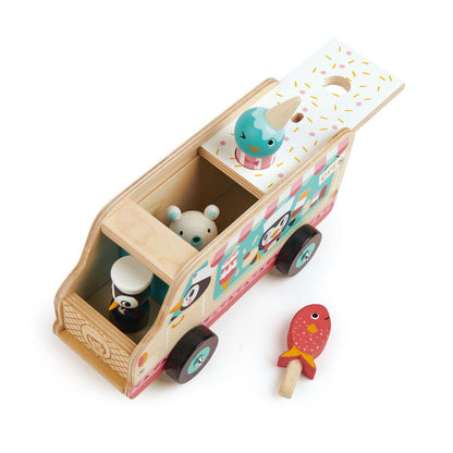 Imagine Furgoneta cu inghetata - Penguin's Gelato Van - 6 piese - TL8235