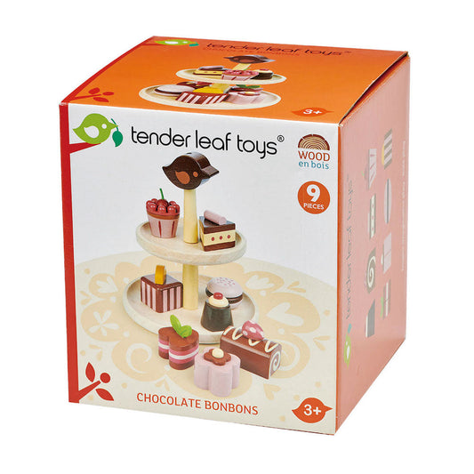 Imagine Prajituri de ciocolata - Chocolate Bonbons - 9 piese - TL8237