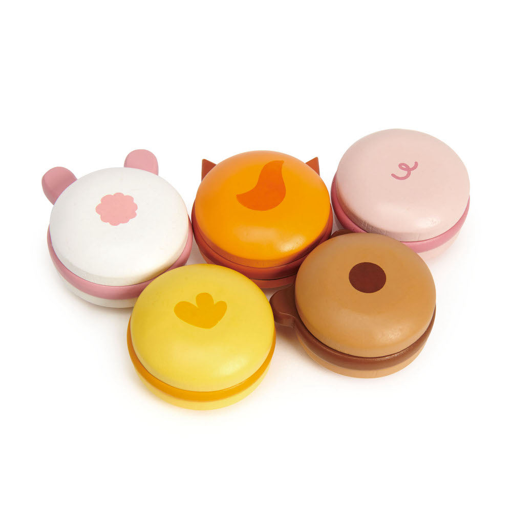Imagine Macarons dulci - Animal Macarons - 5 piese - TL8240