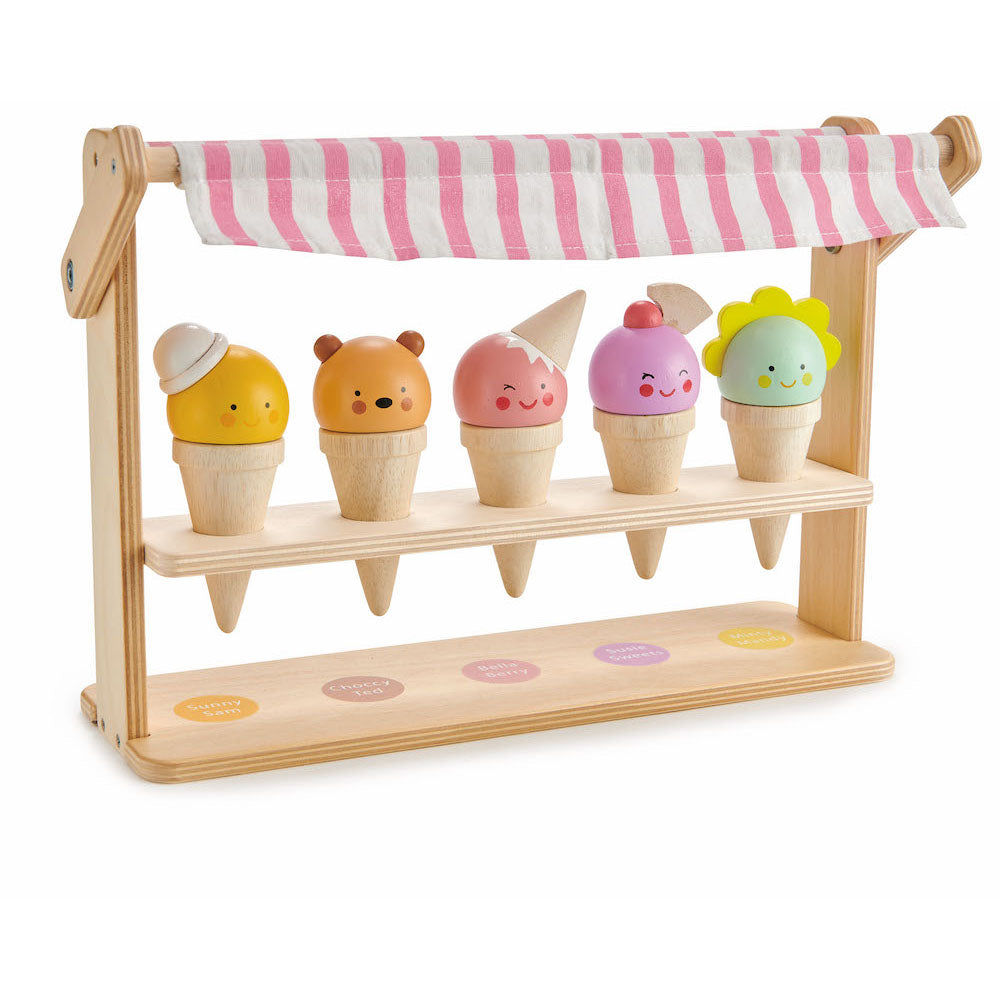 Imagine Stand pentru inghetata - Scoops and Smiles- 6 piese - TL8243
