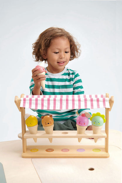 Imagine Stand pentru inghetata - Scoops and Smiles- 5 piese - TL8243