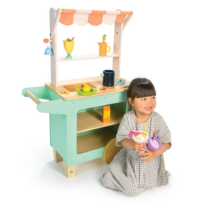 Standul cu bauturi, din lemn premium - Drinks Trolley - TL8262