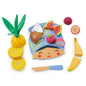 Imagine Tabla de tocat cu fructe tropicale, din lemn premium - TL8281