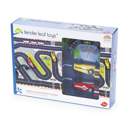 Imagine Set Circuit Formula 1 - Formula One Racing Playmat - 12 piese - TL8332