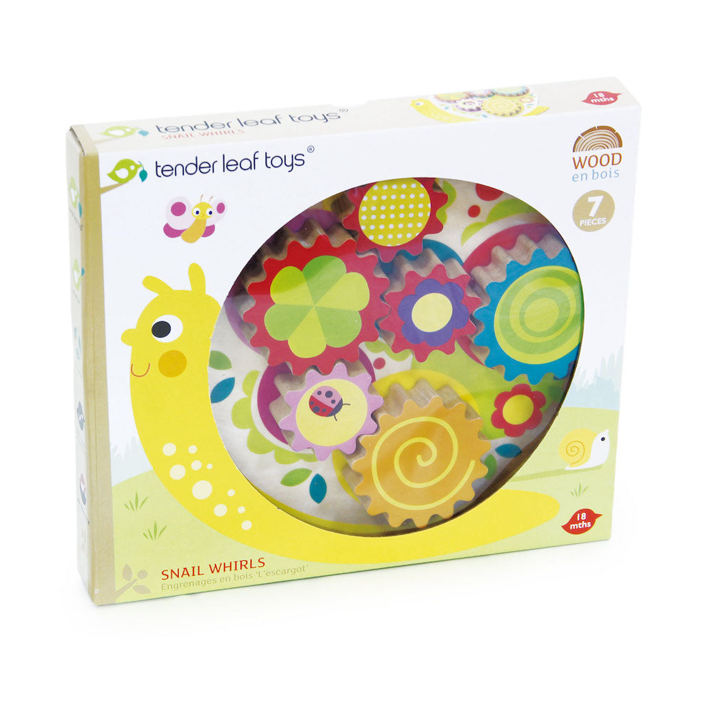 Imagine Melcul didactic- Snail Whirls - 7 piese - TL8347