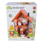 Casuta pentru pasari, din lemn premium - Robin's Nest Box - TL8378