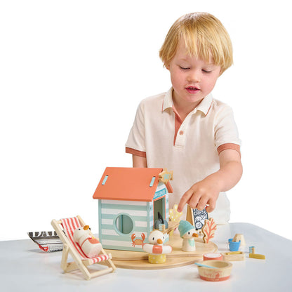 Coliba de pe plaja a lui Sandy, din lemn premium - Sandy's Beach hut - TL8379