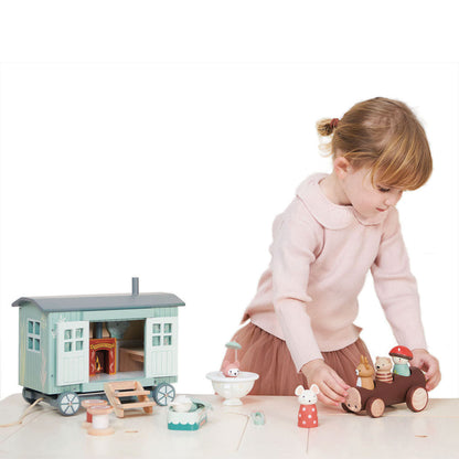 Casa de joaca a soriceilor, din lemn premium - Secret Meadfow Shepherds Hut - TL8385
