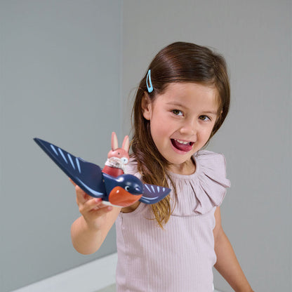 Imagine Randunica Swifty, din lemn premium - Swifty Bird - TL8387
