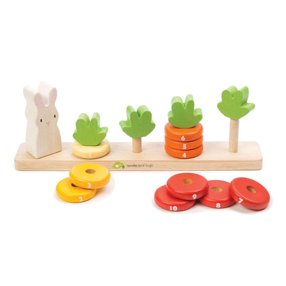 Numaratoarea morcovilor - Counting Carrots - 16 piese - TL8407