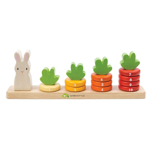 Numaratoarea morcovilor - Counting Carrots - 16 piese - TL8407