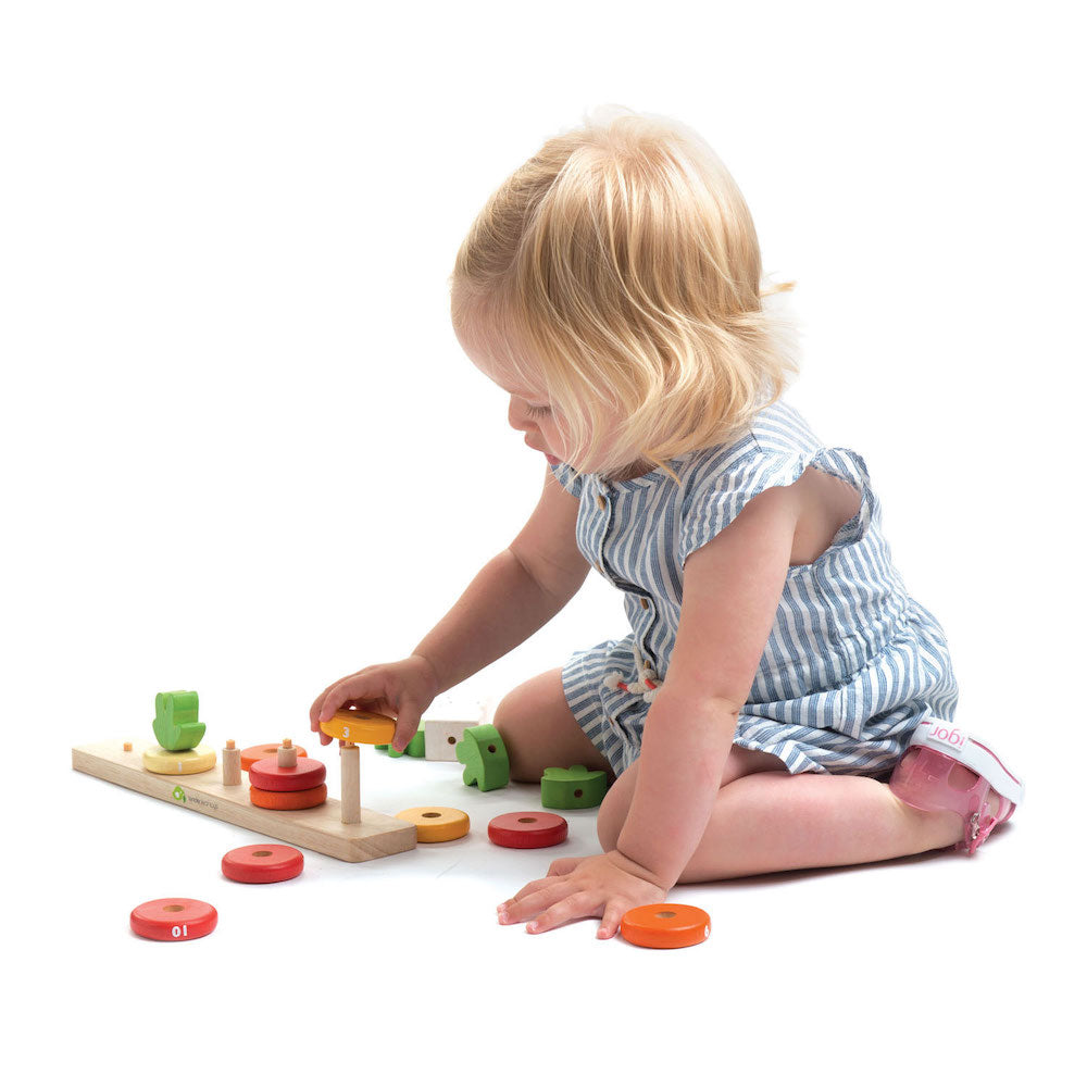 Numaratoarea morcovilor - Counting Carrots - 16 piese - TL8407