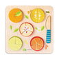 Imagine Puzzle educativ Fractionarea fructelor - Citrus Fractions - TL8414
