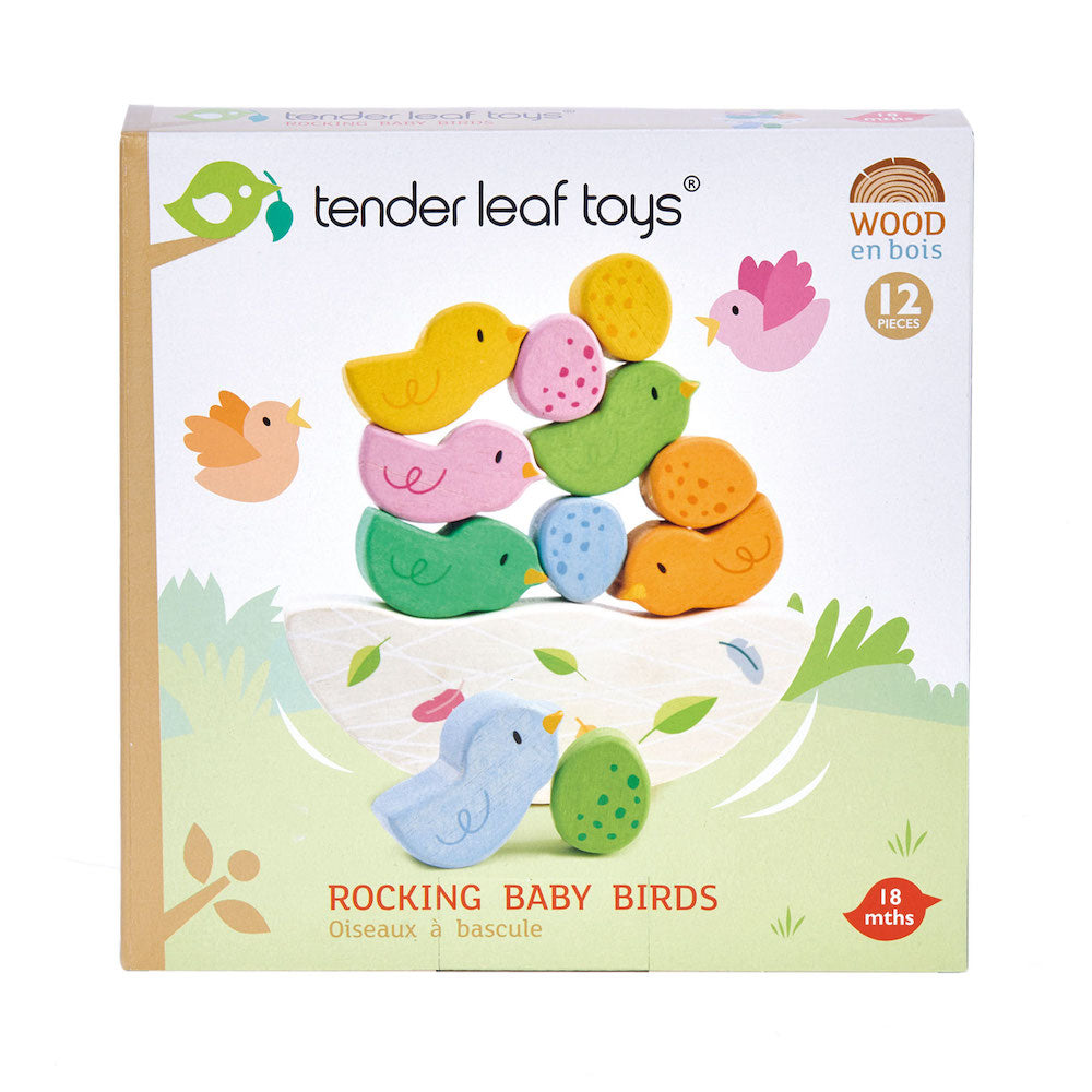 Imagine Balansoarul cu pasari- Rocking Baby Bird - 12 piese - TL8457