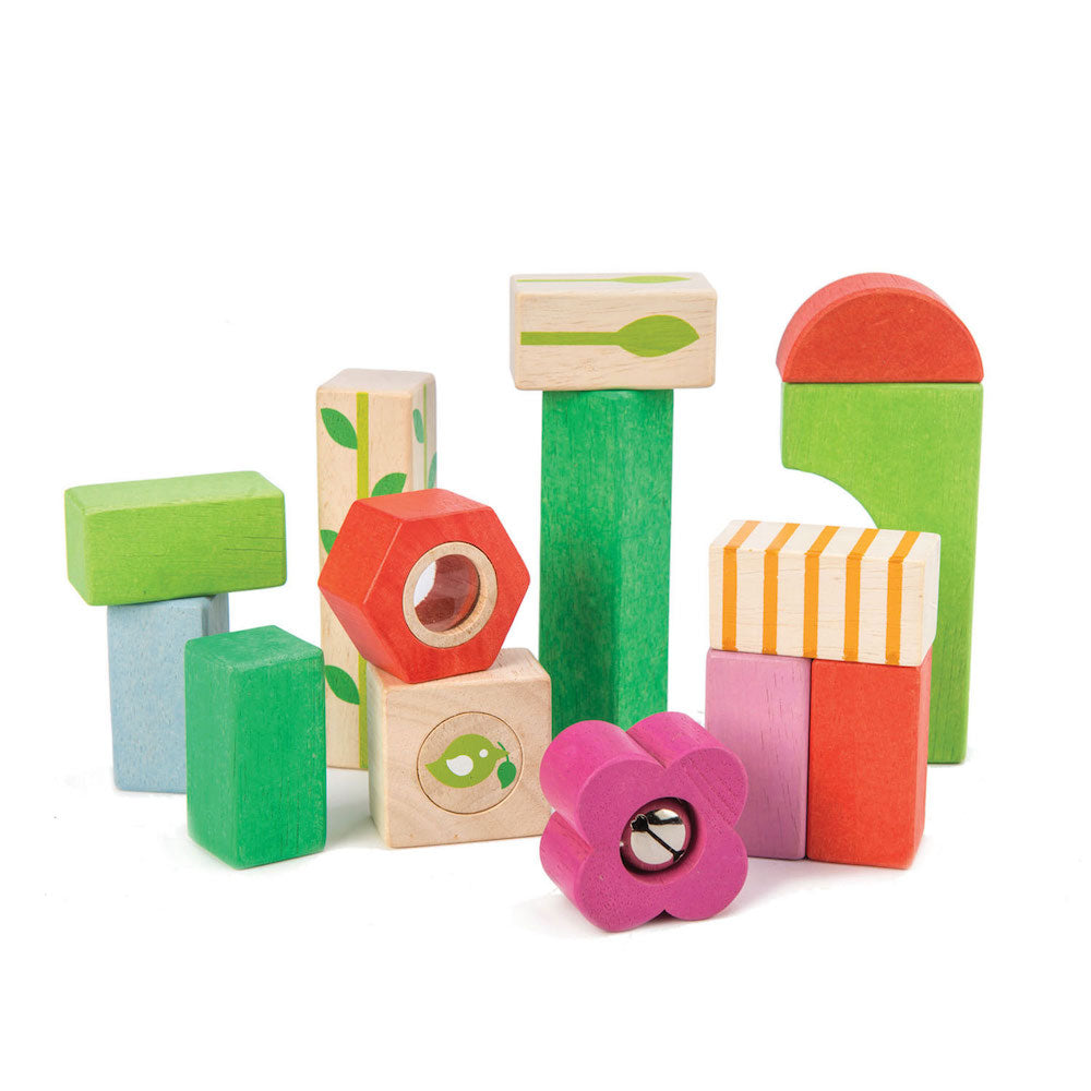 Imagine Cuburi cu ilustratii de pepiniera - Nursery Blocks - 15 piese -TL8463