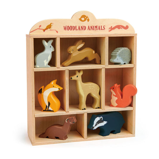 Imagine Animalutele padurii pe raft- Woodland Animals - 8 piese - TL8470