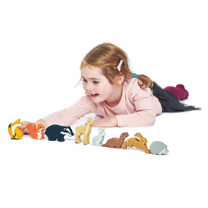 Imagine Animalutele padurii pe raft- Woodland Animals - 8 piese - TL8470