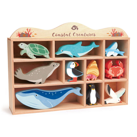 Imagine Animalutele apelor pe raft - Coastal Creatures - 10 piese - TL8479