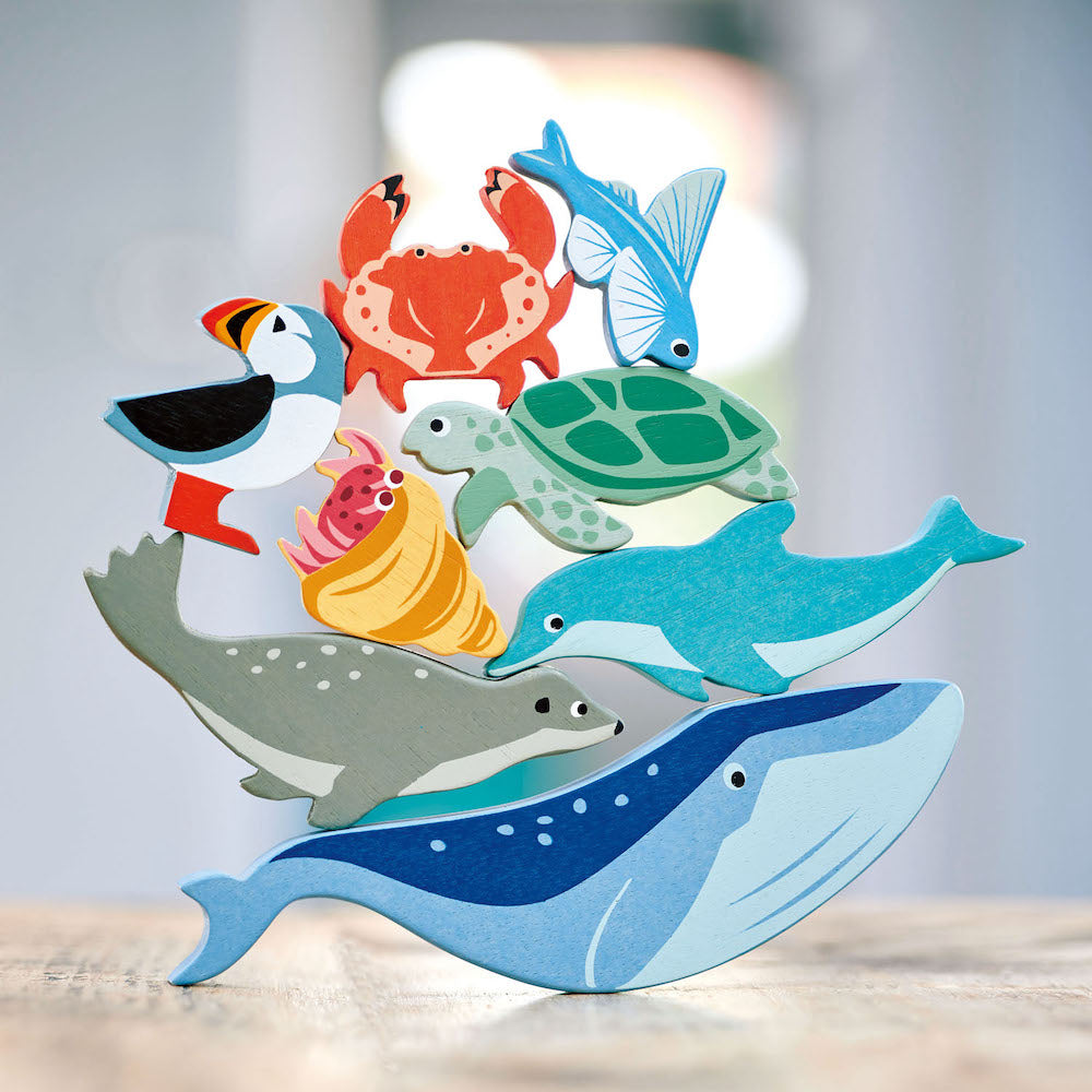 Imagine Animalutele apelor pe raft - Coastal Creatures - 10 piese - TL8479