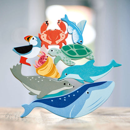 Imagine Animalutele apelor pe raft - Coastal Creatures - 10 piese - TL8479