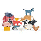Imagine Animale domestice- Stacking Farmyard  - 13 piese - TL8480
