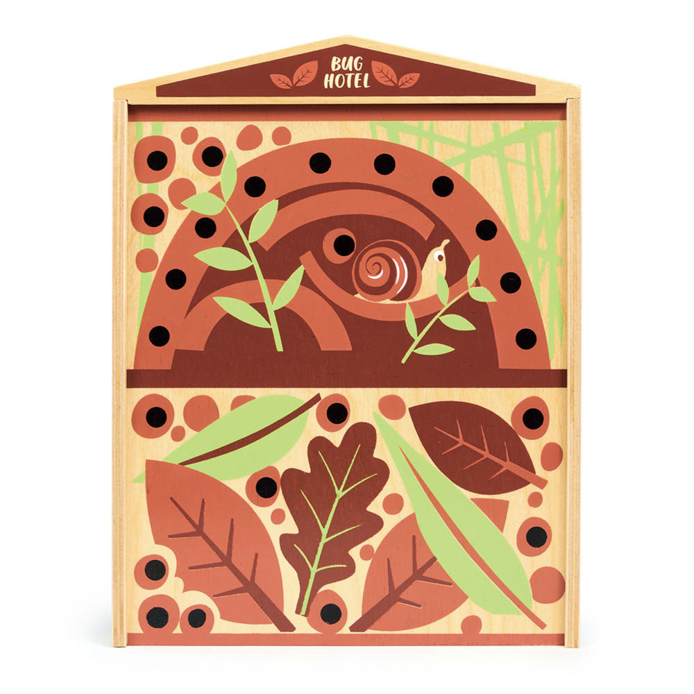 Imagine Hotelul de insecte, din lemn premium - The Bug Hotel - 14 piese - TL8487