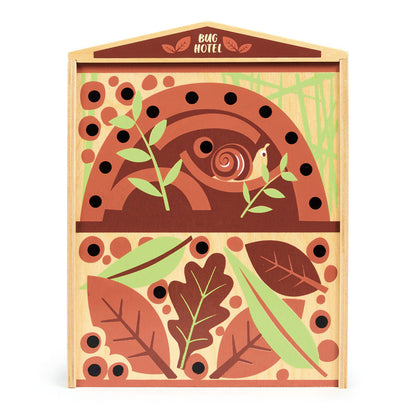 Imagine Hotelul de insecte, din lemn premium - The Bug Hotel - 14 piese - TL8487