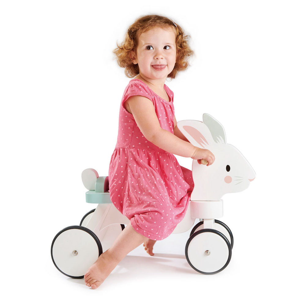 Imagine Premergator bicicleta pe 4 roti Iepuras- Running Rabbit Ride on - TL8591