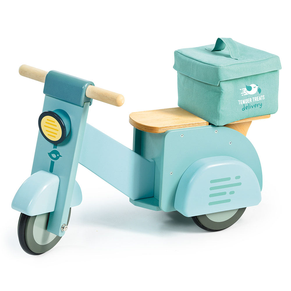Scuter pentru livrare, din lemn premium - Delivery Scooter - TL8593