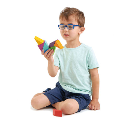 Imagine Joc de construit magnetic - Designer Magblocs - 8 piese -TL8610