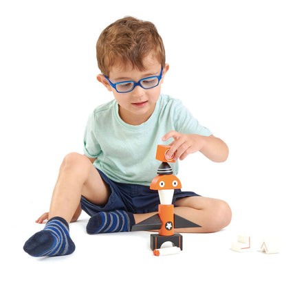 Imagine Joc de construit magnetic Galaxy- Galaxy Magblocs - 12 piese - TL8612