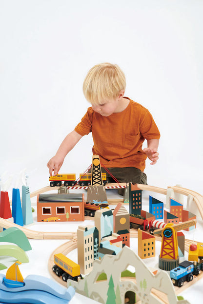 Imagine Set de tren cu vedere la munte - MOUNTAIN VIEW TRAIN SET- TL8703