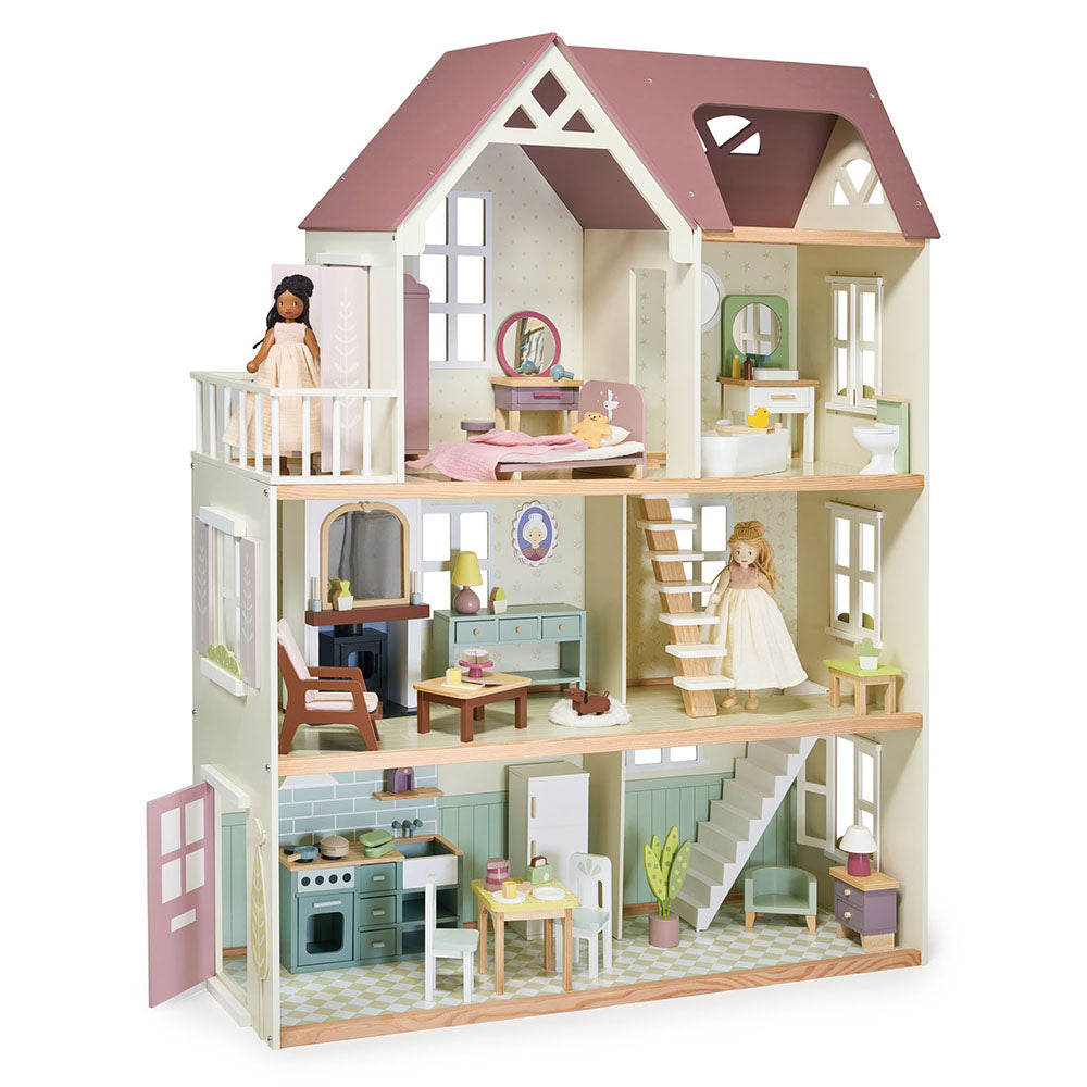 Casa de papusi, din lemn premium Mulberry Mansion - TL8861