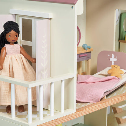 Papusa Lola, din lemn premium - Lola Wooden Doll - TL8882