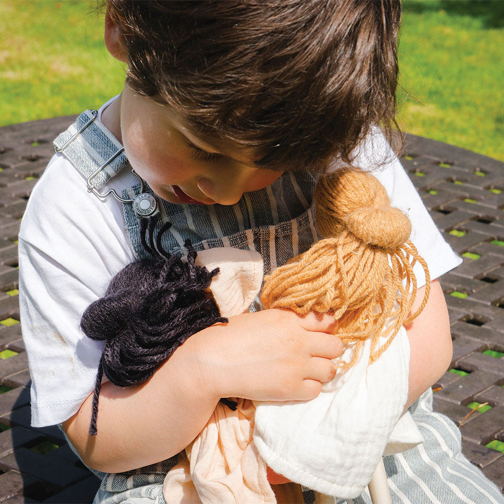 Papusa Lola, din lemn premium - Lola Wooden Doll - TL8882