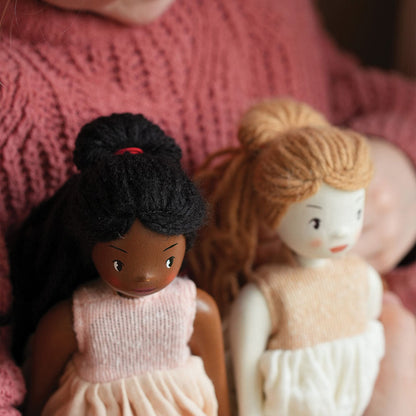 Papusa Lola, din lemn premium - Lola Wooden Doll - TL8882