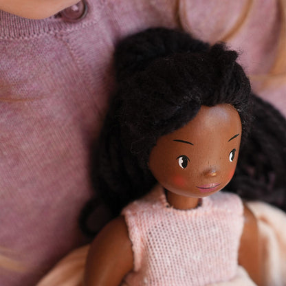 Papusa Lola, din lemn premium - Lola Wooden Doll - TL8882