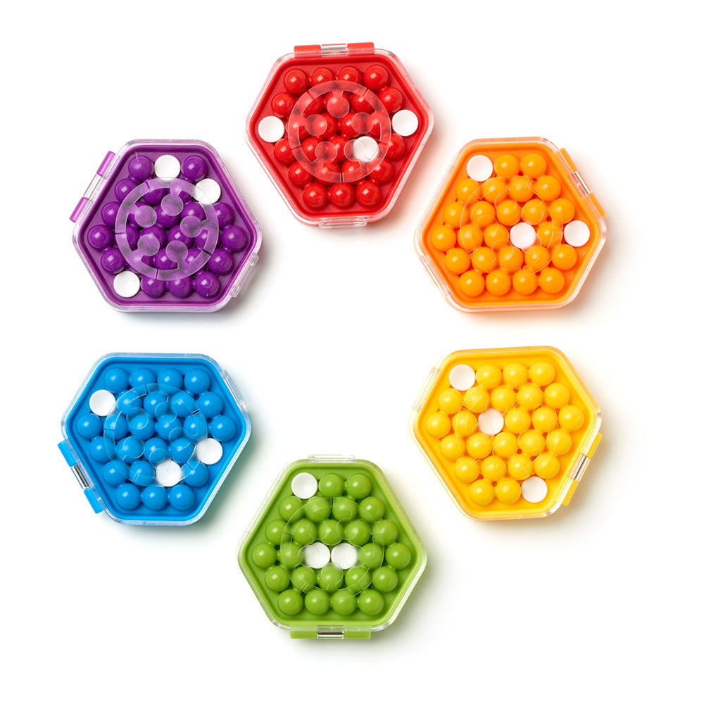 Smart Games - IQ Mini Hexpert, joc de logica, 7+ ani, editie internationala