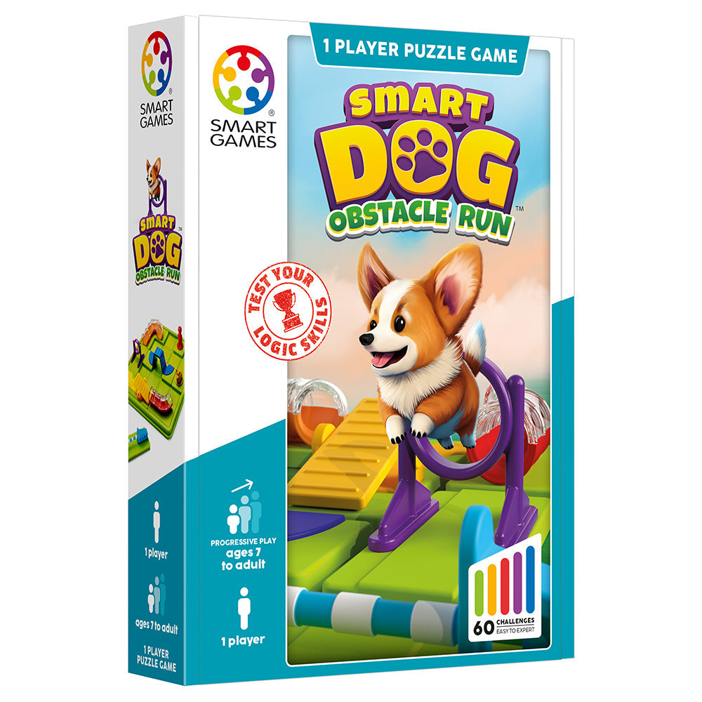 Smart Games - Smart Dog, logikai játék 60 kihívással, 7 év feletti, nemzetközi kiadás