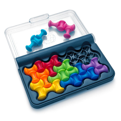 Smart Games - IQ Waves, joc de logica cu 120 de provocari, 6+ ani, editie internationala